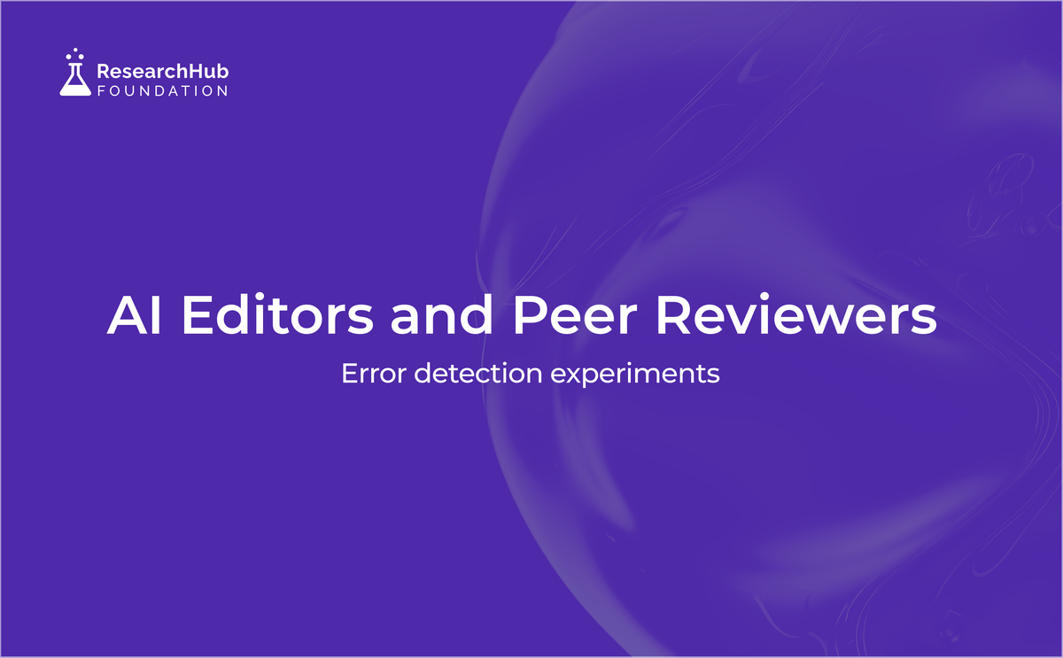 AI Editors and Peer Reviewers: Error Detection Experiments (Daily Updates)