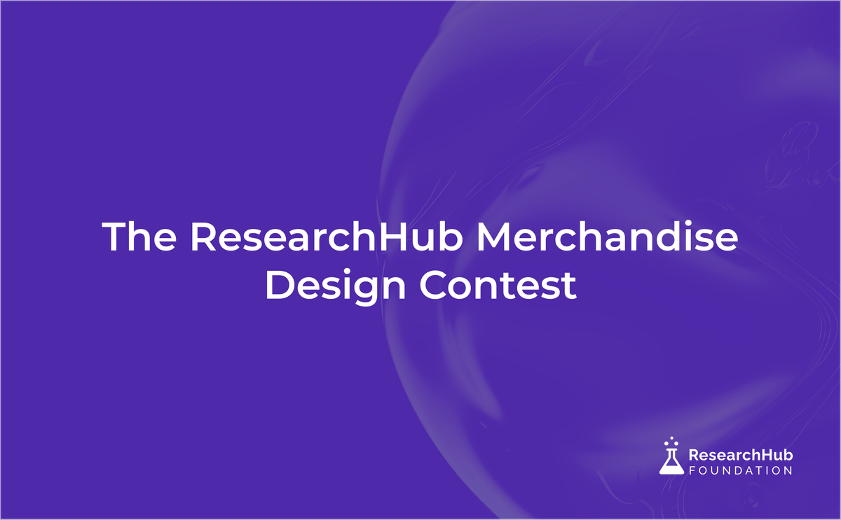 Announcing the ResearchHub Merchandise Design Contest