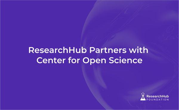 ResearchHub Partners with Center for Open Science to Enhance Peer Review in Lifecycle Journal