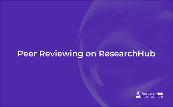 Peer Reviewing on  ResearchHub